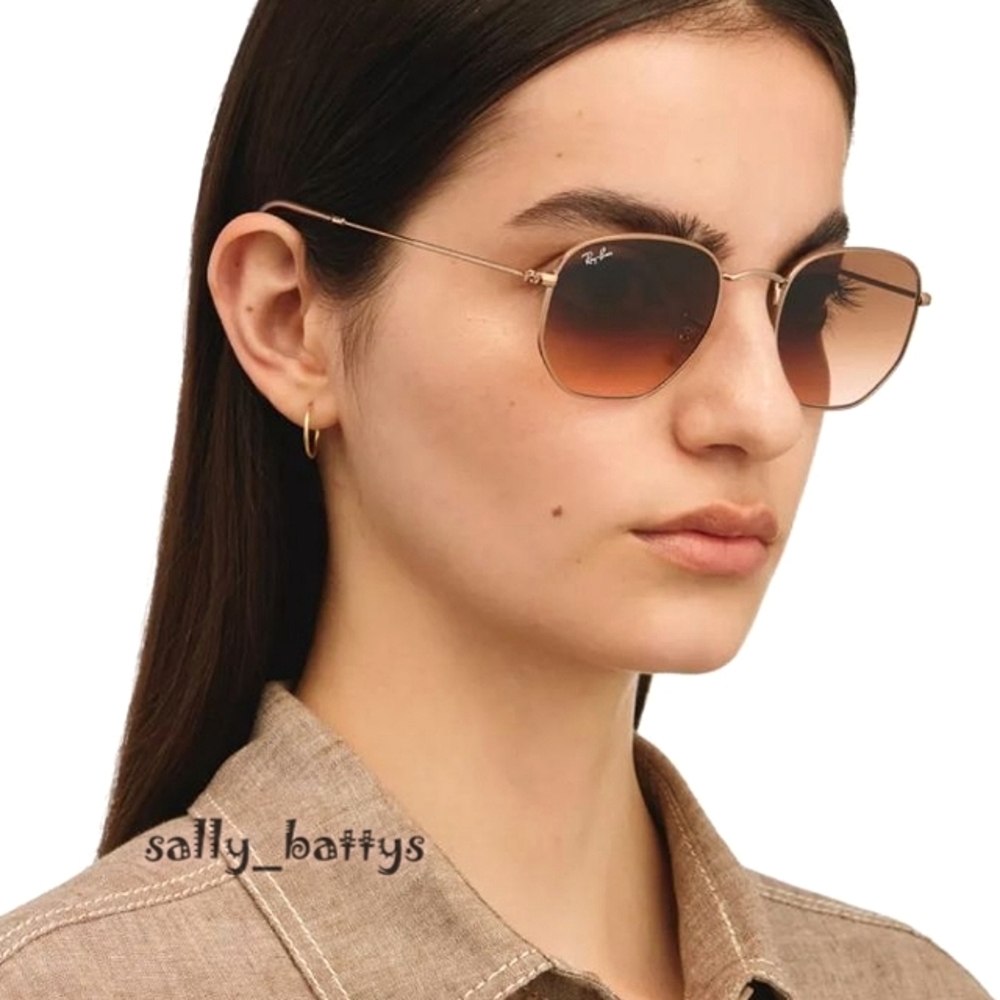 Ray-Ban (Store Display) Hexagonal Gradient Brown RB3548